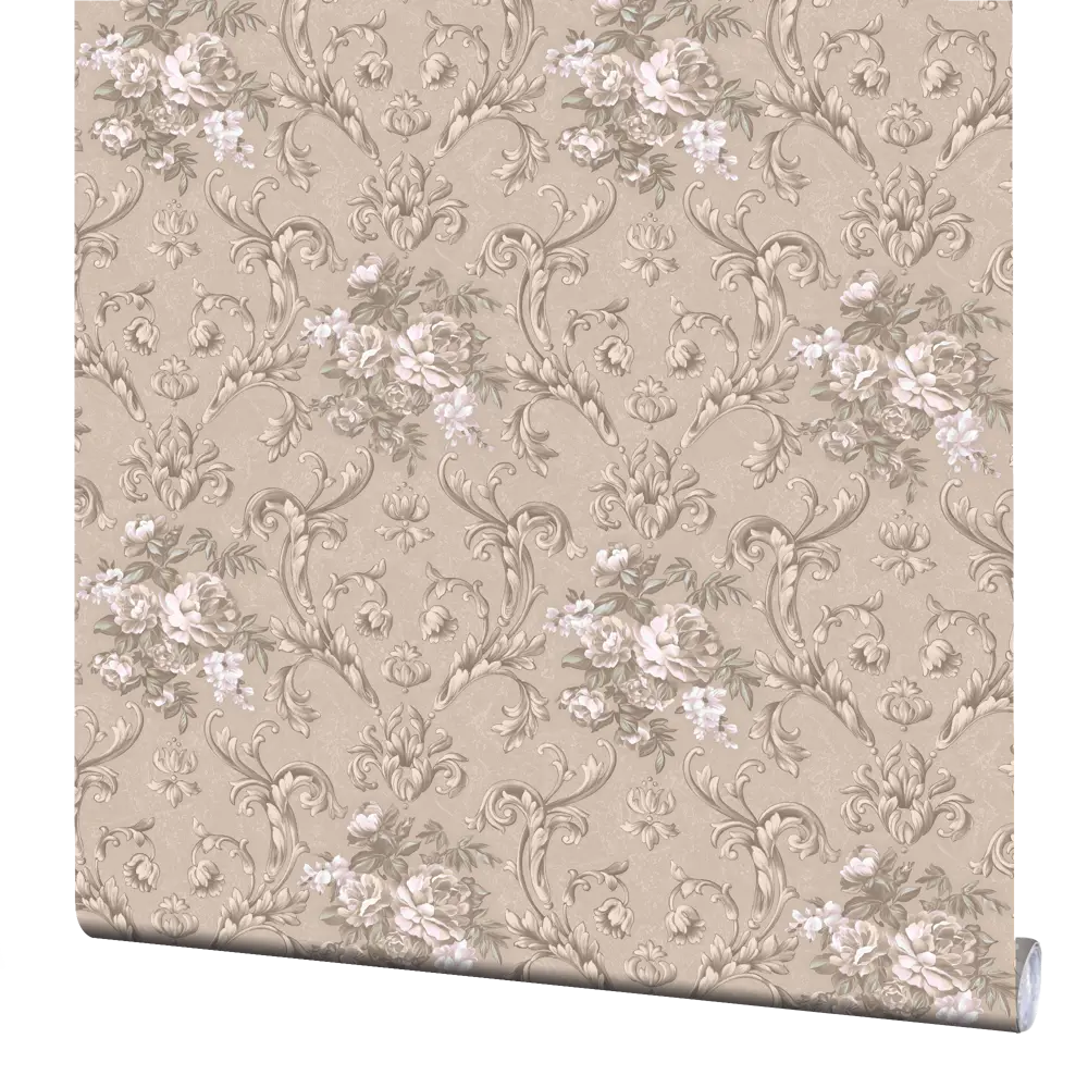 Обои флизелиновые Erismann Elegance коричневые 1.06 м 3499-4 STLM-2182194