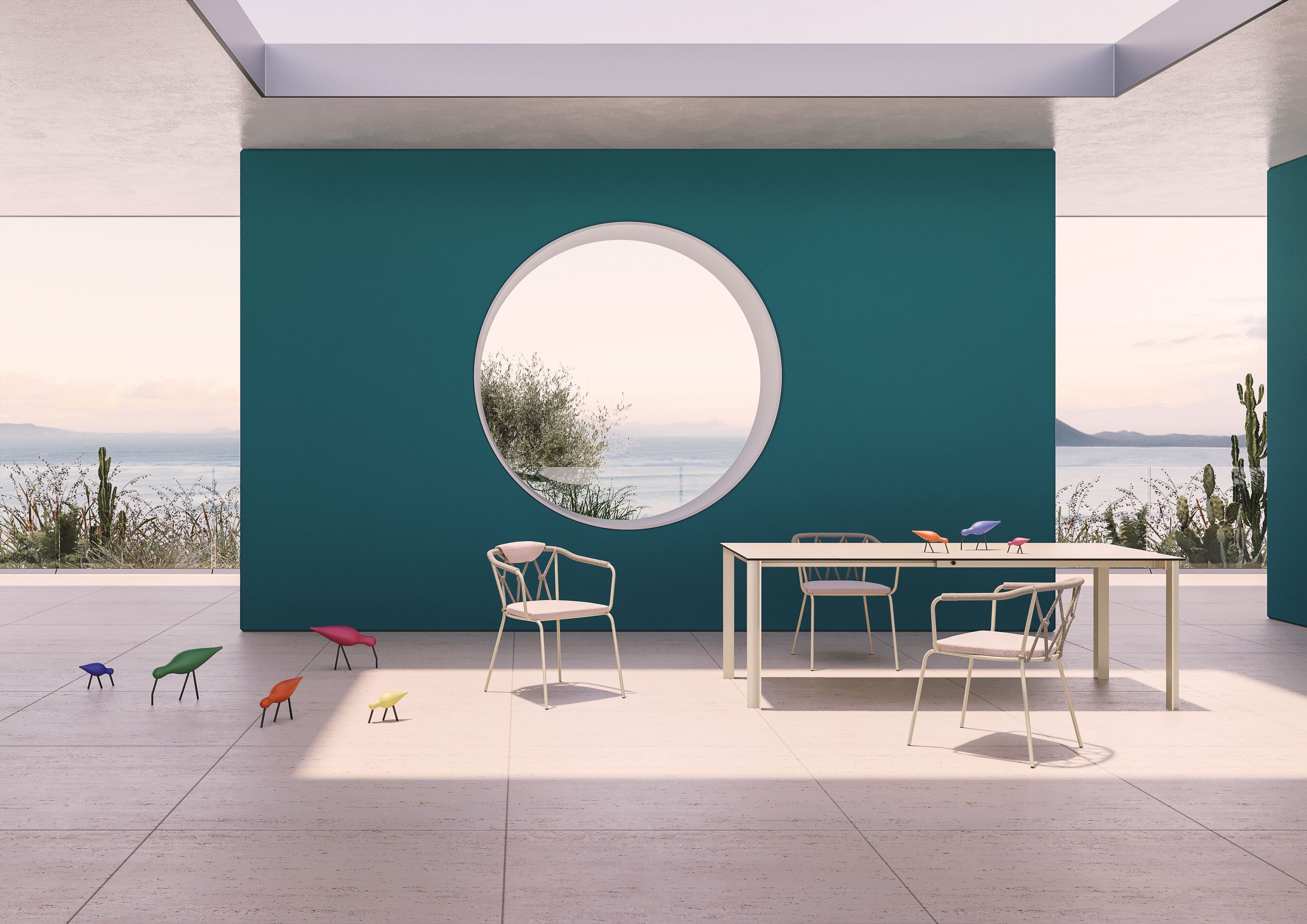 Прямоугольный выдвижной стол с алюминиевой рамой ALMA DESIGN RORI ARCH-00071116 - Вид №9