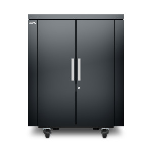 AR4018SPX431 Звукоизолированный серверный шкаф NetShelter CX 18U, серый, противоударная упаковка Schneider Electric