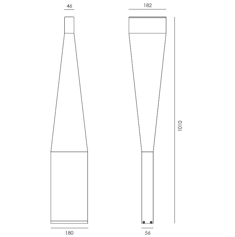 Каррара мрамор светодиодный свет столб Rakumba Standley ARCH-00093148 - Вид №1