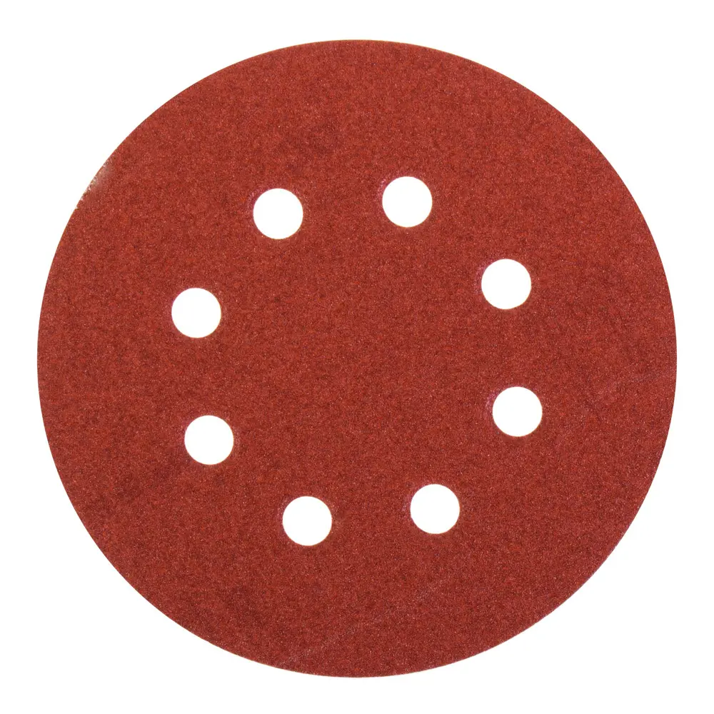Абразивный круг Velcro Dexter P120, 8 отверстий, D125 мм, 5 шт STLM-2003415