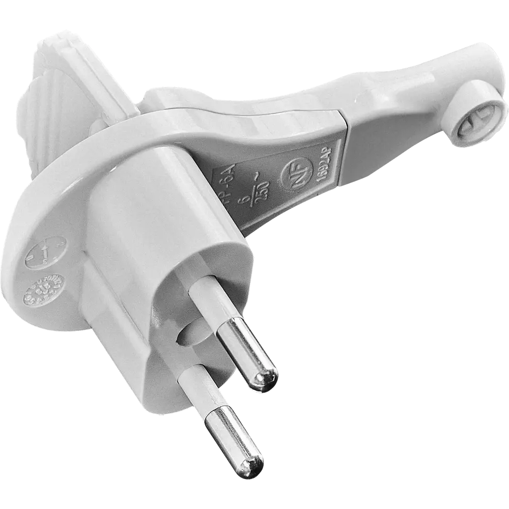 Вилка Electraline угловая для скрытого монтажа за мебелью 89336195 STLM-1104929