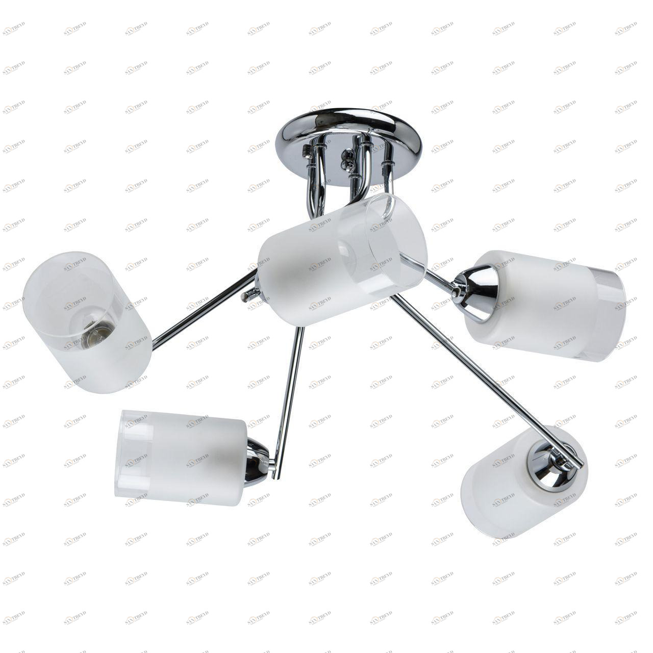 Потолочная люстра De Markt City Олимпия 638014405 DE MARKT ОЛИМПИЯ 328383 Хром;белый