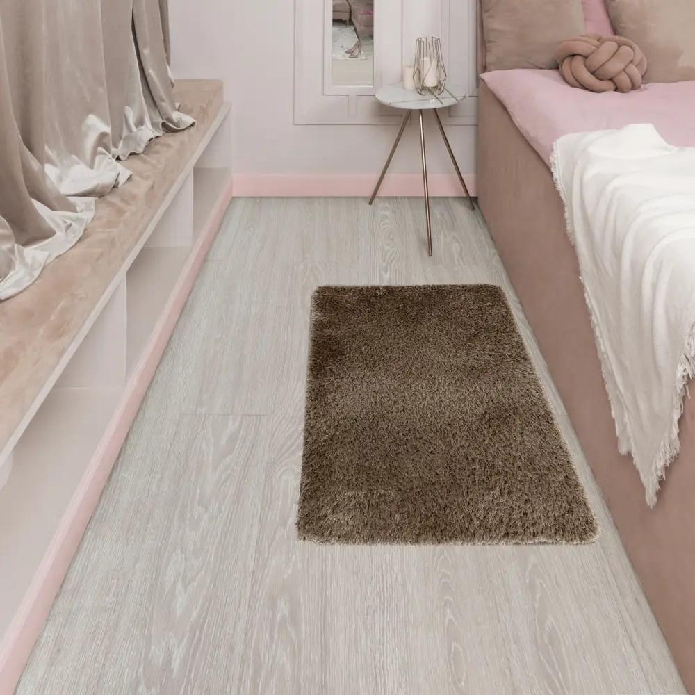 Ковер полиэстер Winea 67x100 см цвет коричневый Santreyd STLM-2097640 - Вид №4