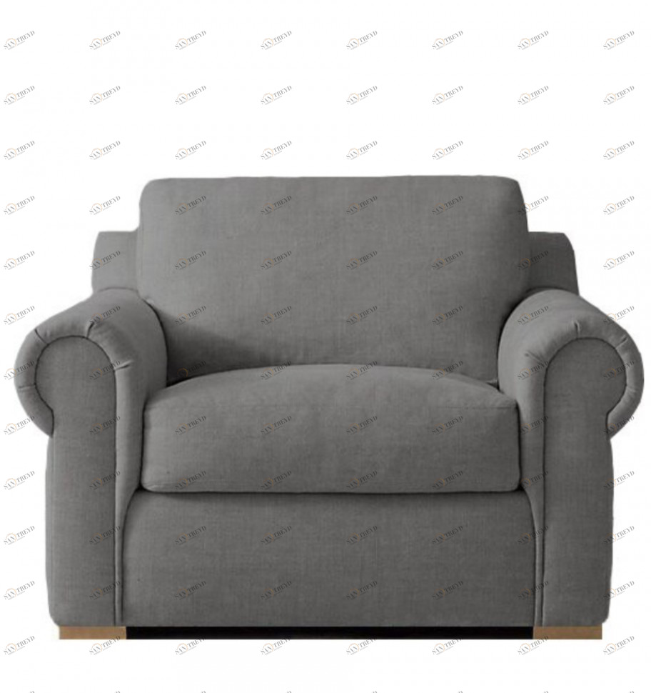 Кресло American Life серое ICON DESIGNE ДИЗАЙНЕРСКИЕ 178009 Серый 