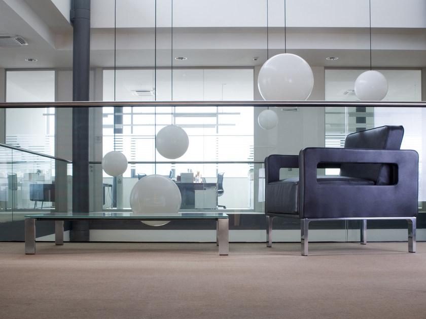 ROSSIN Мягкое кожаное кресло с подлокотниками Antea sun-id-1509835 - Вид №2