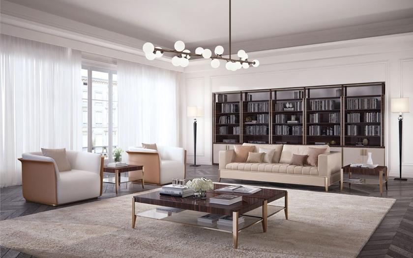 Capital Collection Деревянный книжный шкаф с ящиками Hug sun-id-1450632 - Вид №1