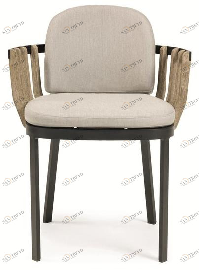 Ethimo Садовый стул из тика с подлокотниками Swing Swpd05