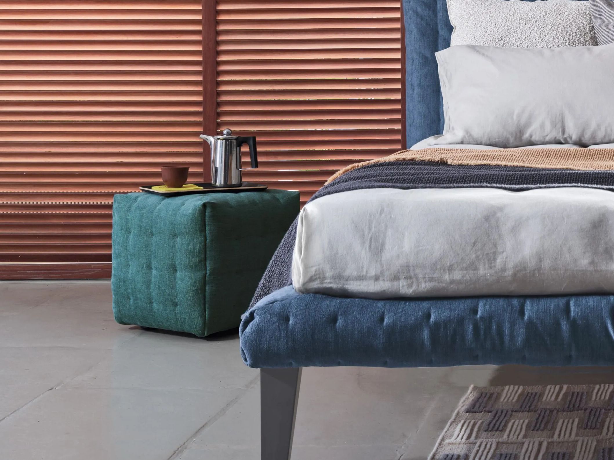 Съемный пуф из ткани Gervasoni POUF 40 ARCH-00093083