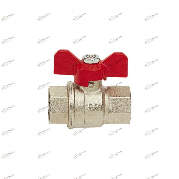 Кран шаровый 3/4 RR_гг бабочка 365FF 365FF REMER 181173