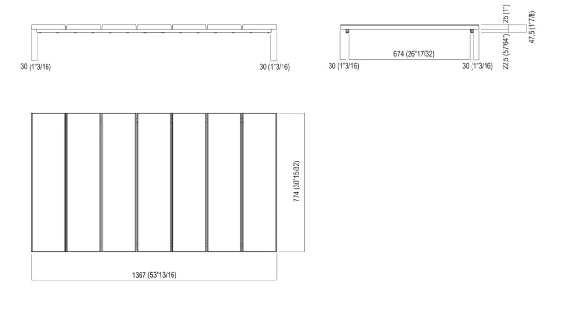 Платформа для душа с решетками из Цементаskin® In Stock Agape ARCH-00069206 - Вид №3