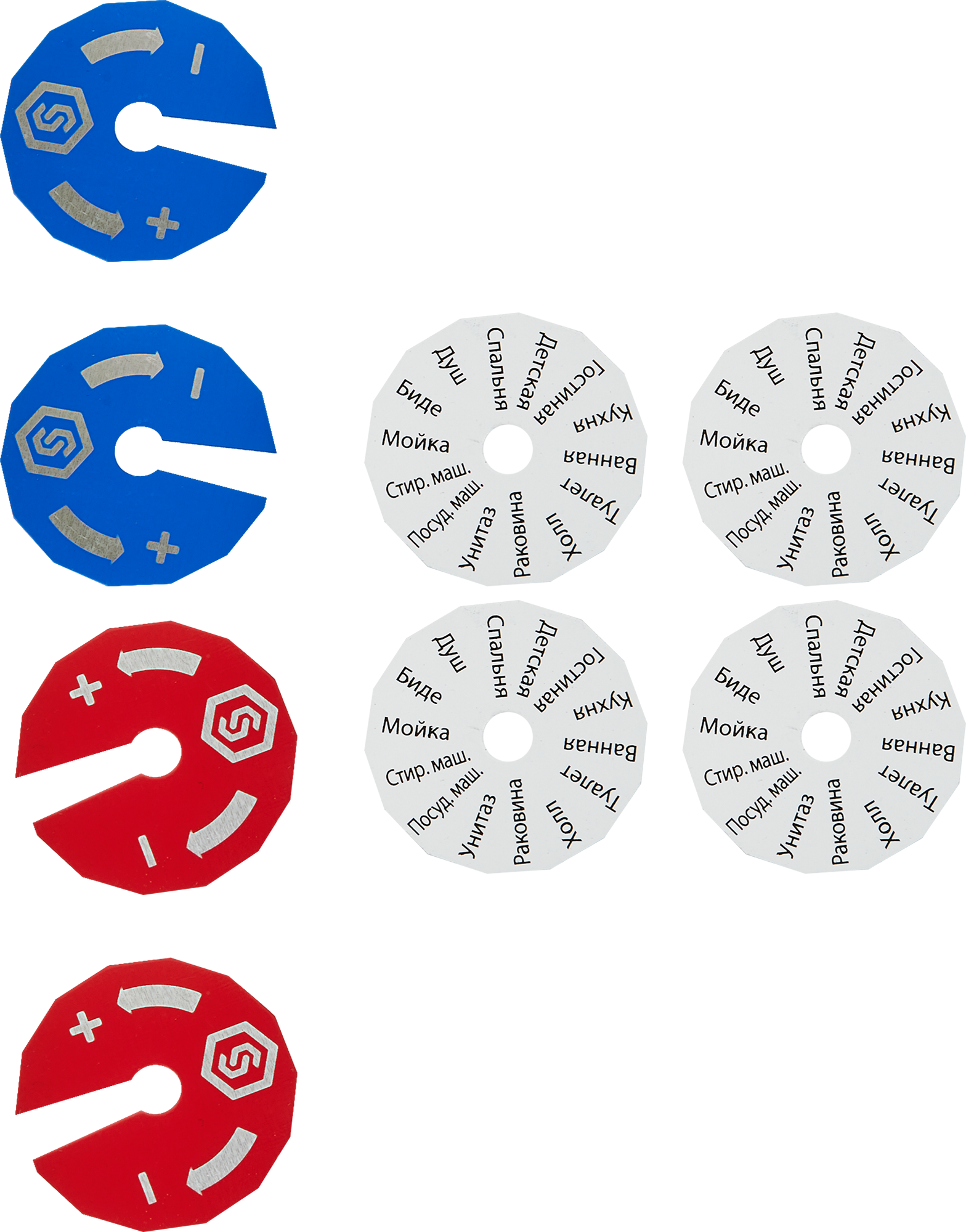 Коллектор распределительный STOUT 3 отвода 1"×1/2" для систем отопления и водоснабжения 84868359 STLM-0056516 - Вид №2