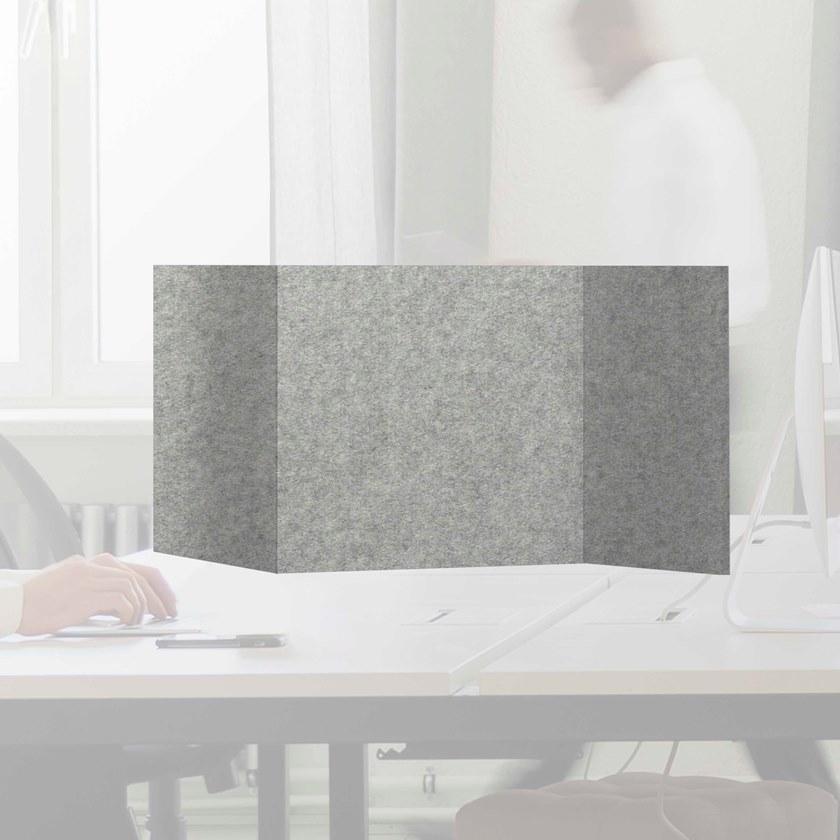 Tante Lotte Звукопоглощающая перегородка стола из шерсти Whisperwool oblong sun-id-1473661 - Вид №2