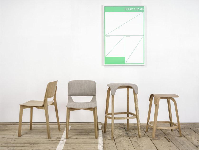 TON Низкий табурет с подставкой для ног Leaf sun-id-1404246 - Вид №3