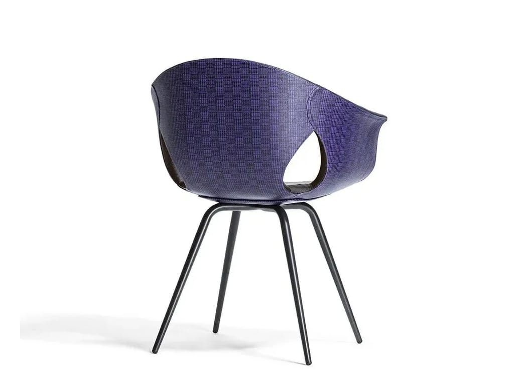 Кожаный стул с подлокотниками Poltrona Frau коллекция-диваны и кресла ARCH-00081821 - Вид №1