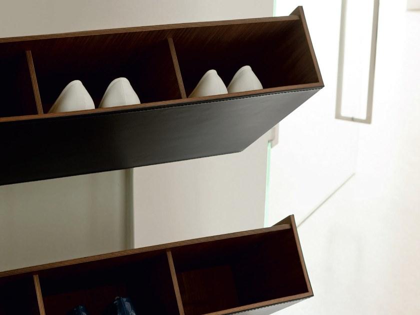 Porada Подвесной обувной шкаф из кожи Iron sun-id-1419957 - Вид №2