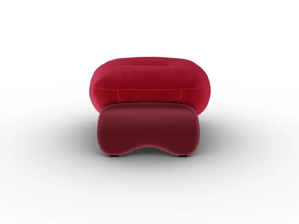 Кожаный пуф Poltrona Frau коллекция-мебель и аксессуары ARCH-00152131 - Вид №4