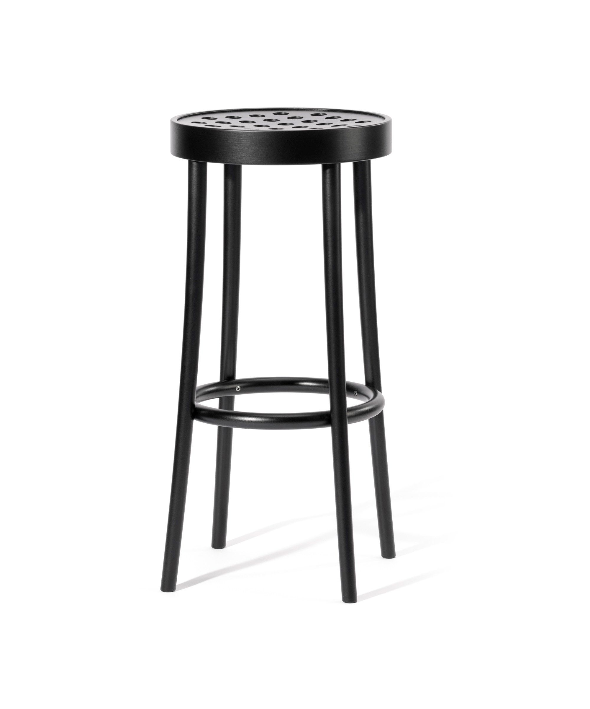 Высокий деревянный барный стул с подставкой для ног TON 822 ARCH-00090162 - Вид №50