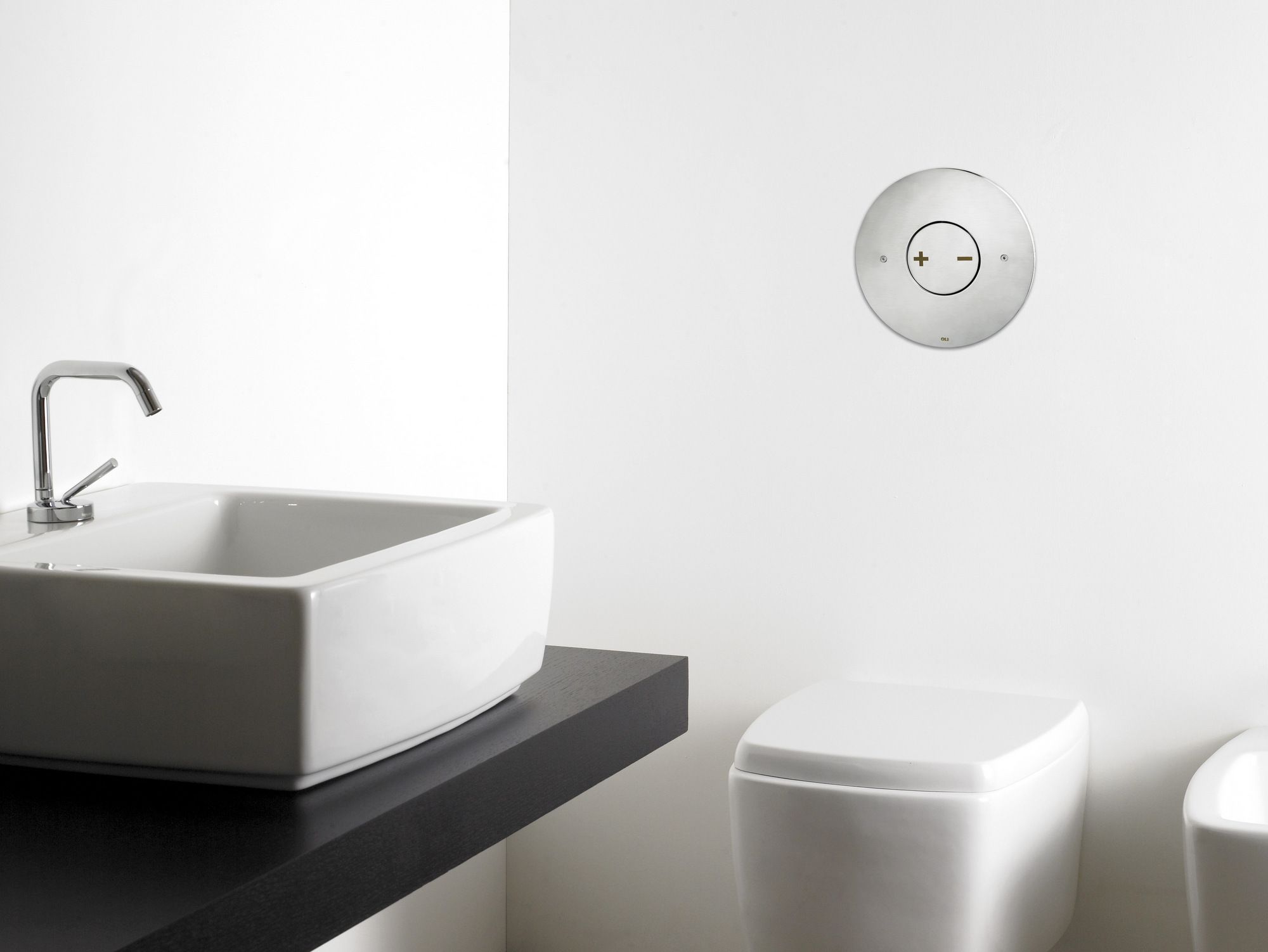 Панель управления унитазом из сатиновой стали OLI INO-X 06 ARCH-00022314 - Вид №2