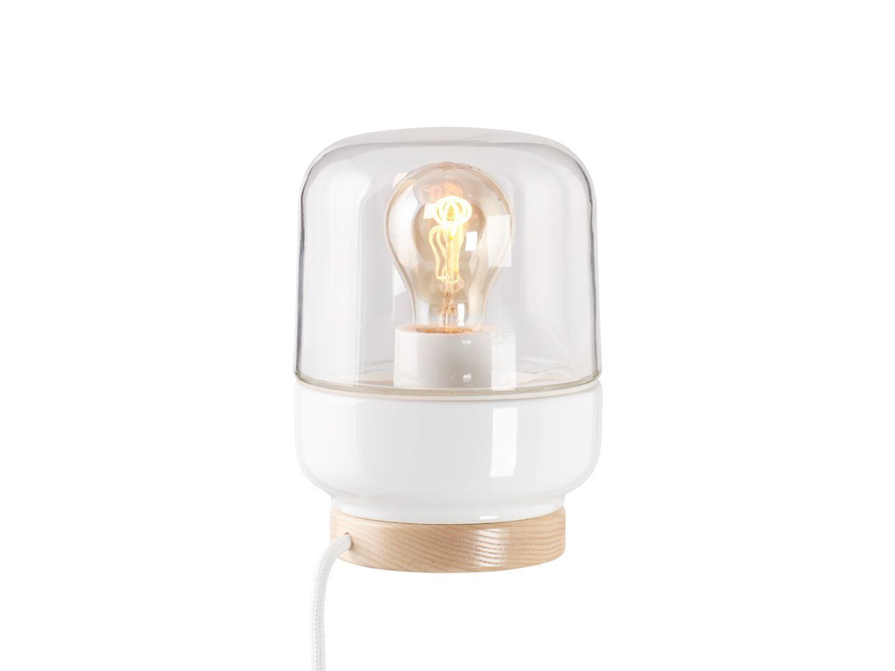 Фарфоровая и стеклянная настольная лампа Ifö Electric Ohm ARCH-00127047