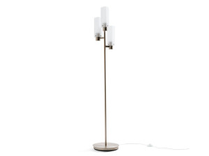 Пескоструйная стеклянная светодиодная напольная лампа