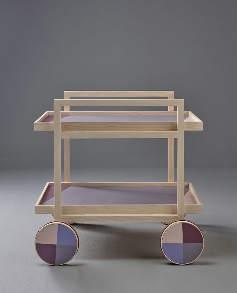 Деревянная тележка для еды Bottega Ghianda замечательная коллекция 2024 ARCH-00095641 - Вид №3