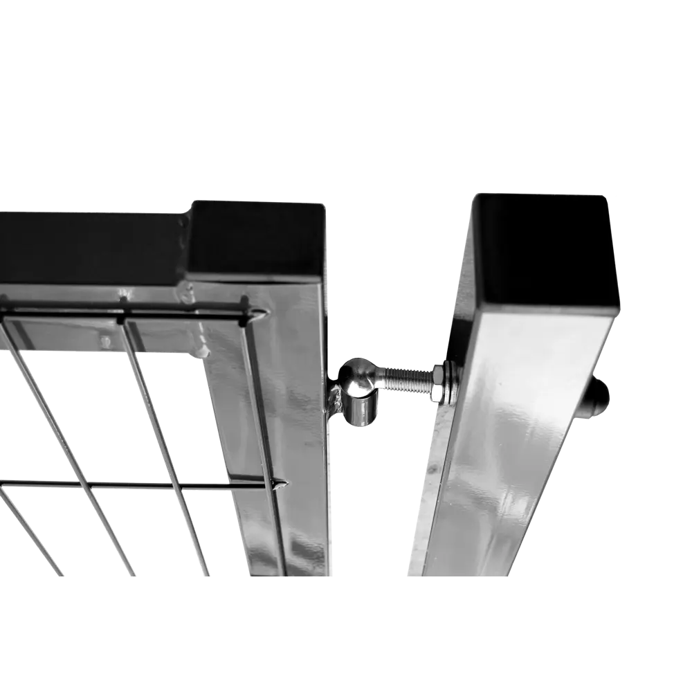 Калитка 3D Grand Line Medium 100x153 см правая универсальная RAL 7024 серый STLM-2048991 - Вид №2