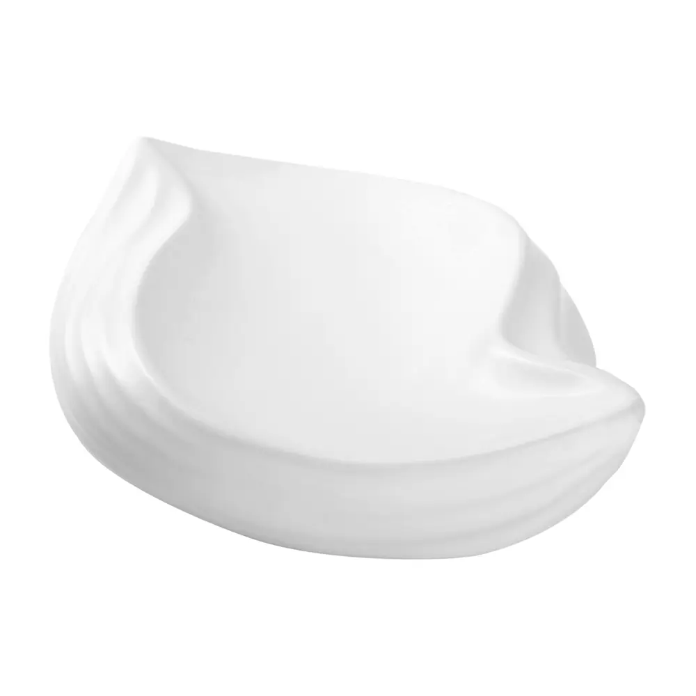 Мыльница Fleur керамика цвет белый MOROSHKA STLM-2198429