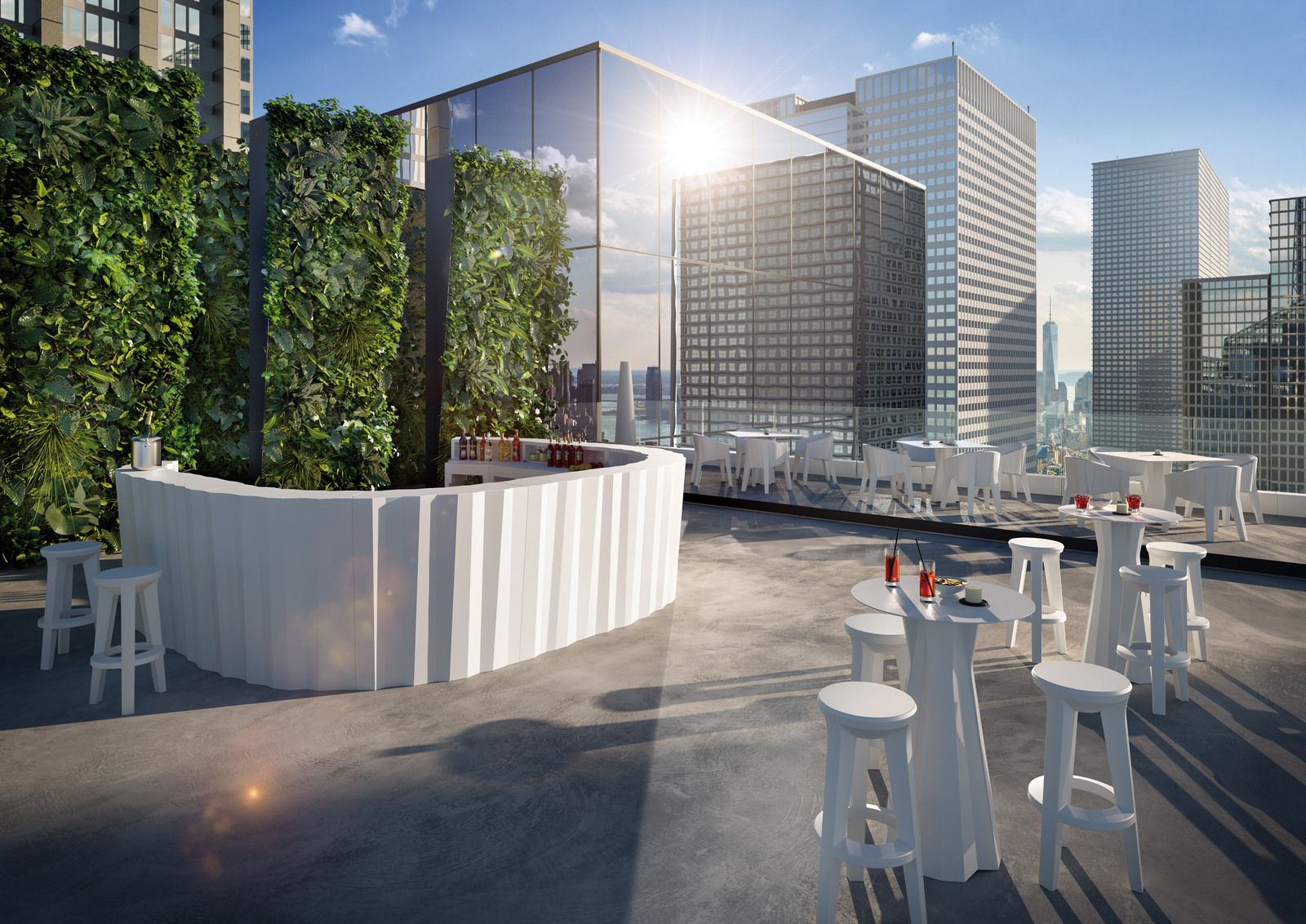 Табурет из полиэтилена PLUST ARCH-00004730 - Вид №1