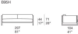 Ткань сад диван Paola Lenti ARCH-00057515 - Вид №2