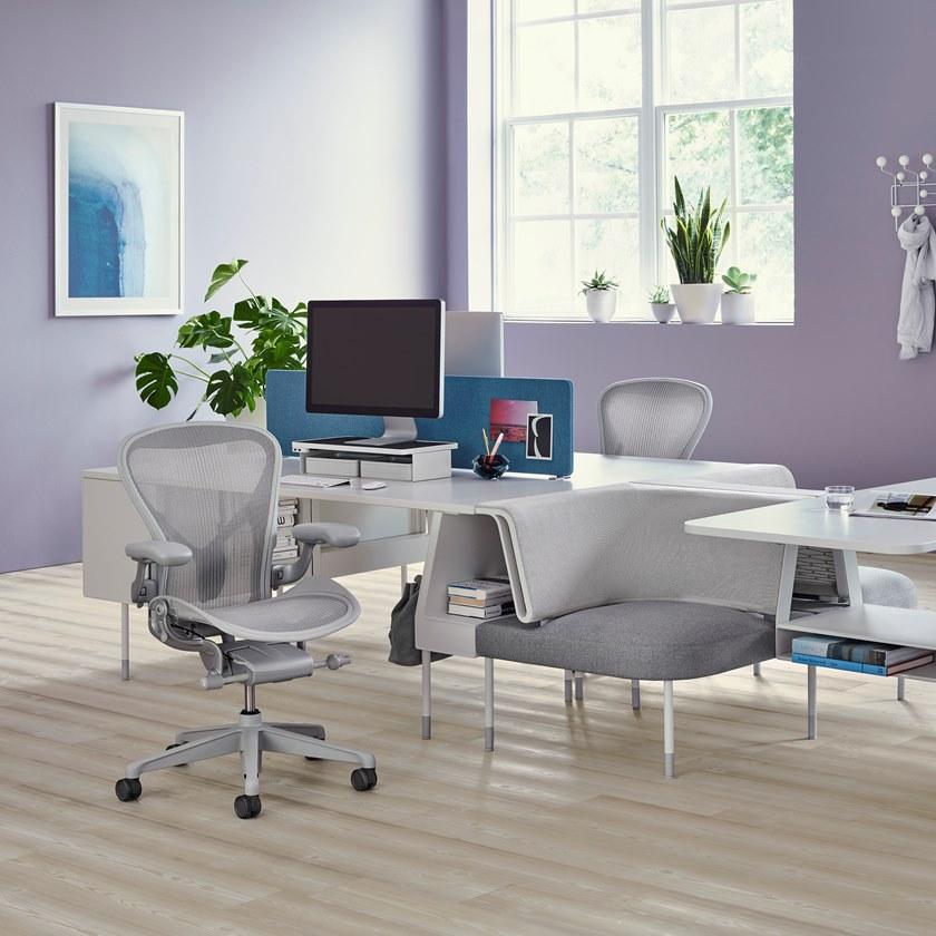 Herman Miller Стул офисный вращающийся с 5 спицами на колесиках Aeron sun-id-1447426 - Вид №30