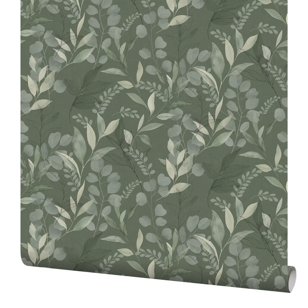 Обои флизелиновые Erismann Aeris зеленые 1.06 м ЭР61040-06 STLM-2021158