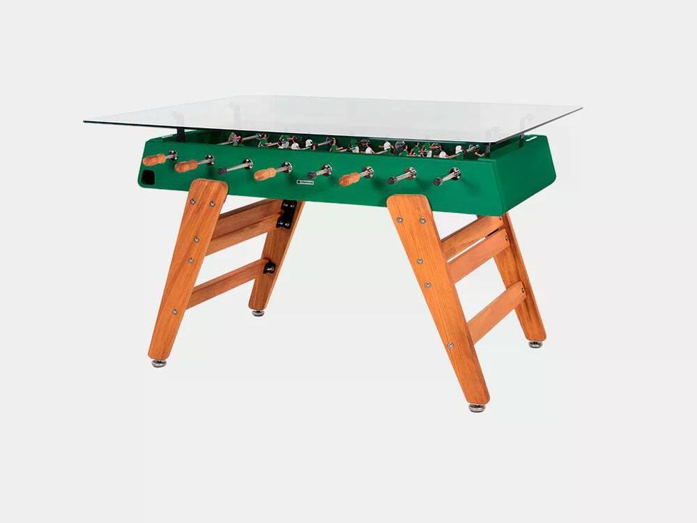 Прямоугольный обеденный стол из стали и стекла RS Barcelona RS3 WOOD ARCH-00114353 - Вид №14