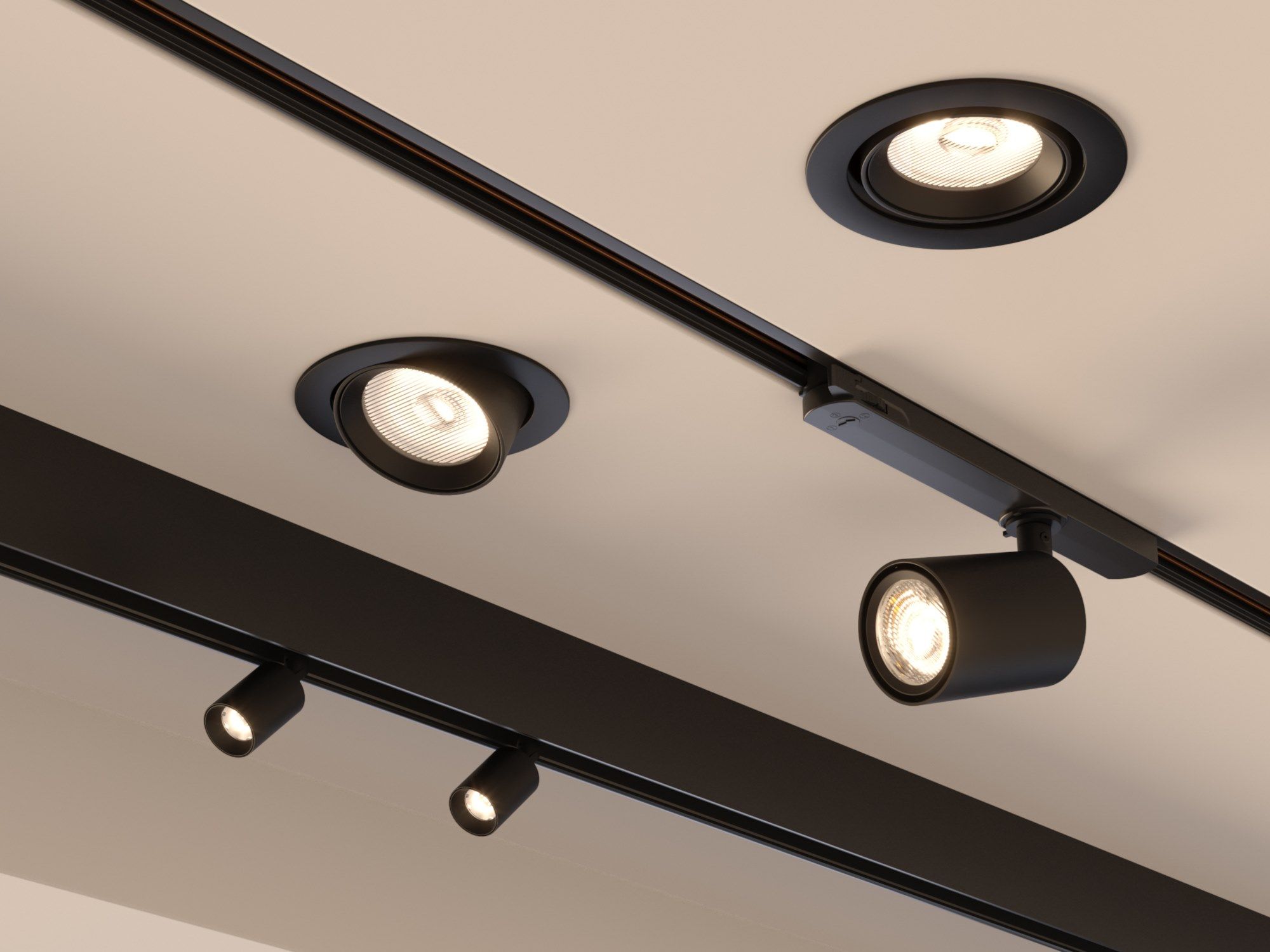 Литье под давлением алюминиевый круглый поворотный прожектор PROLICHT Centriq ARCH-00108382 - Вид №1