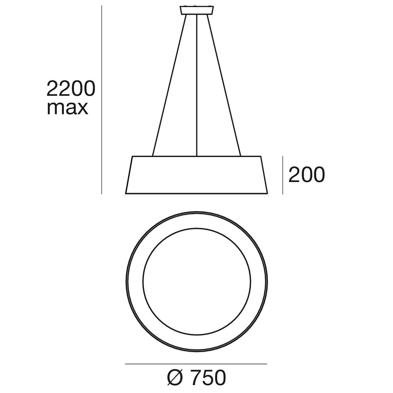 Полиуретановый светодиодный подвесной светильник Stilnovo Oxygen ARCH-00119094 - Вид №5
