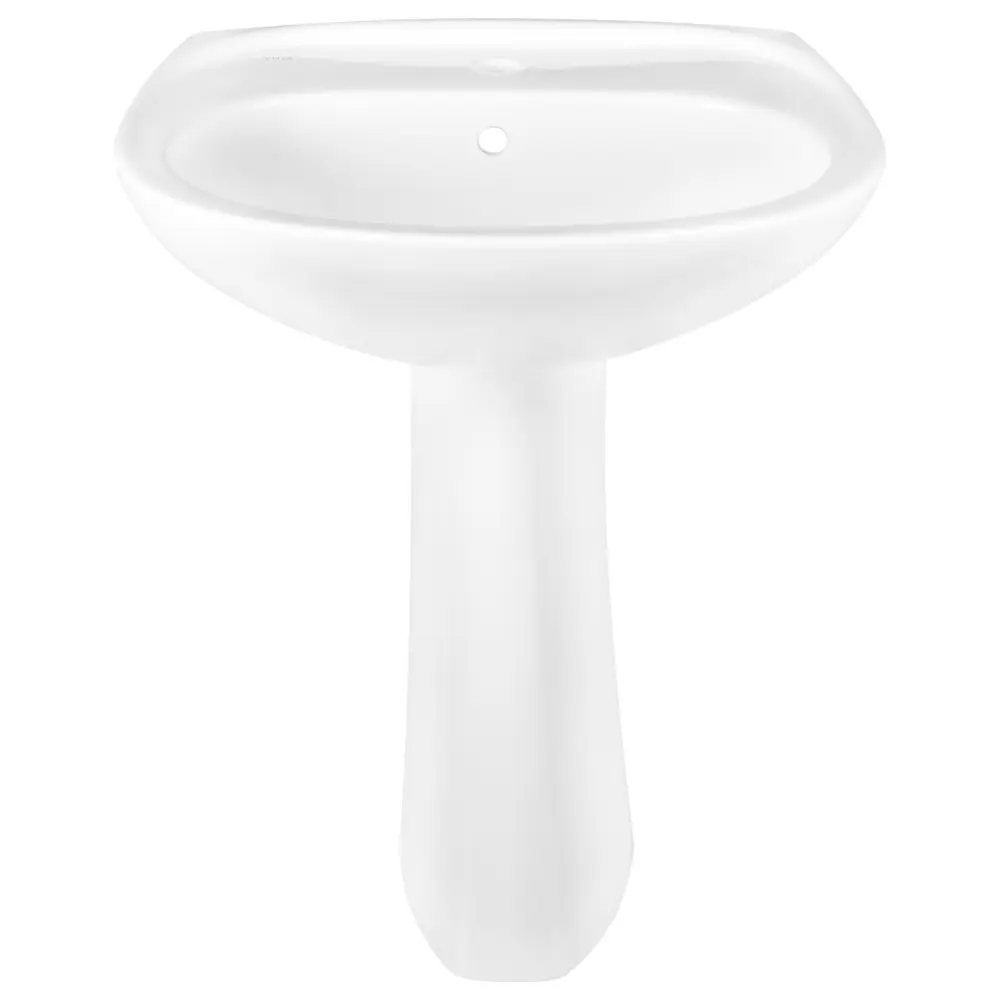 Раковина Normus с пьедесталом, белая, 55 см Santreyd Без серии STLM-2021021