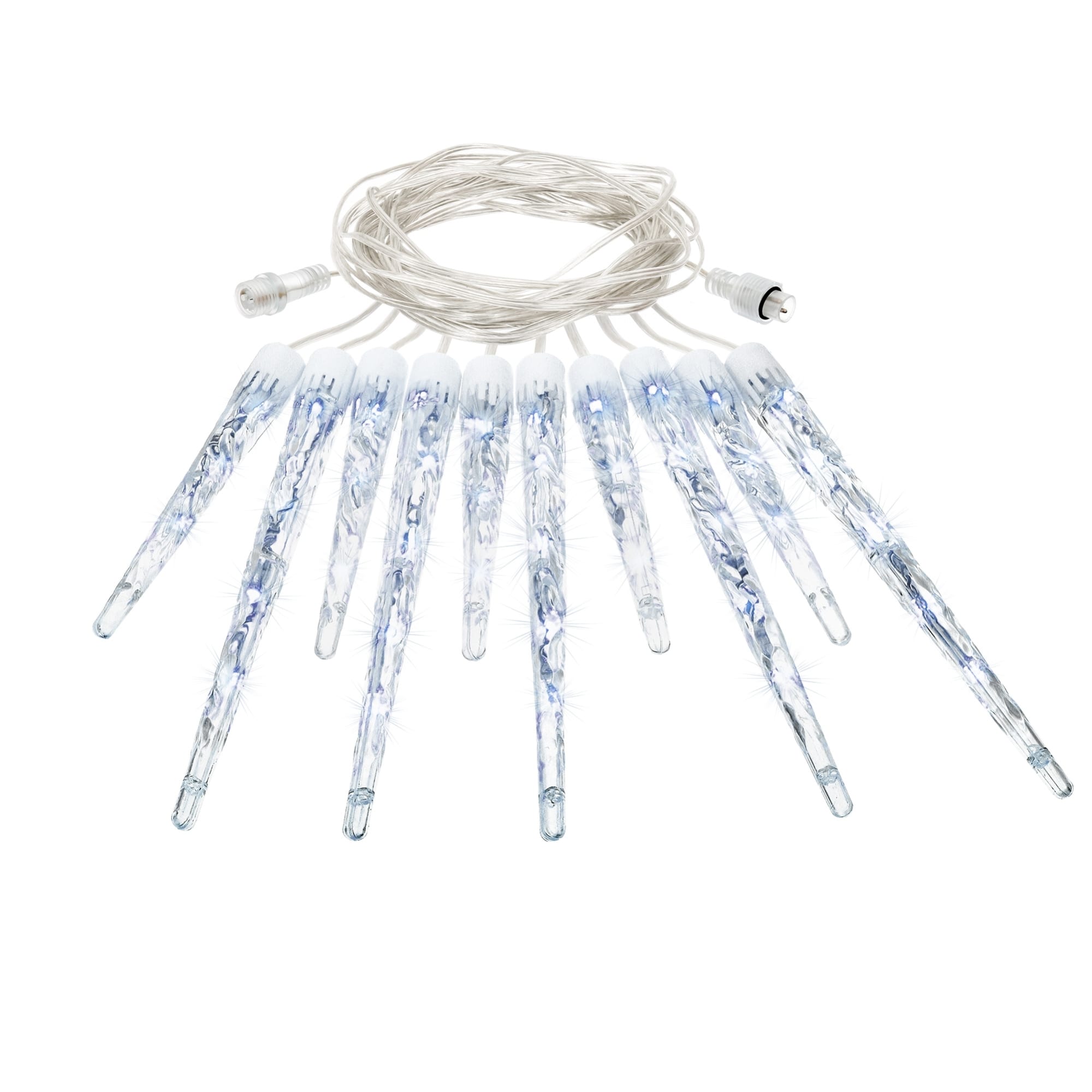 82061432 Электрогирлянда наружная «Сосульки» 20 м 40 LED холодный белый Santreyd 