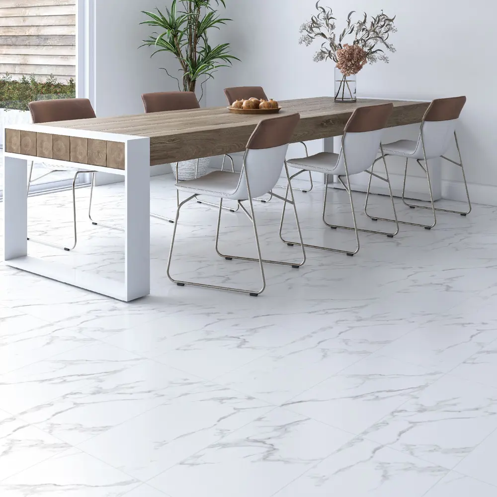 Керамогранит LB Ceramics Калакатта: матовый белый для интерьера и экстерьера 88297615