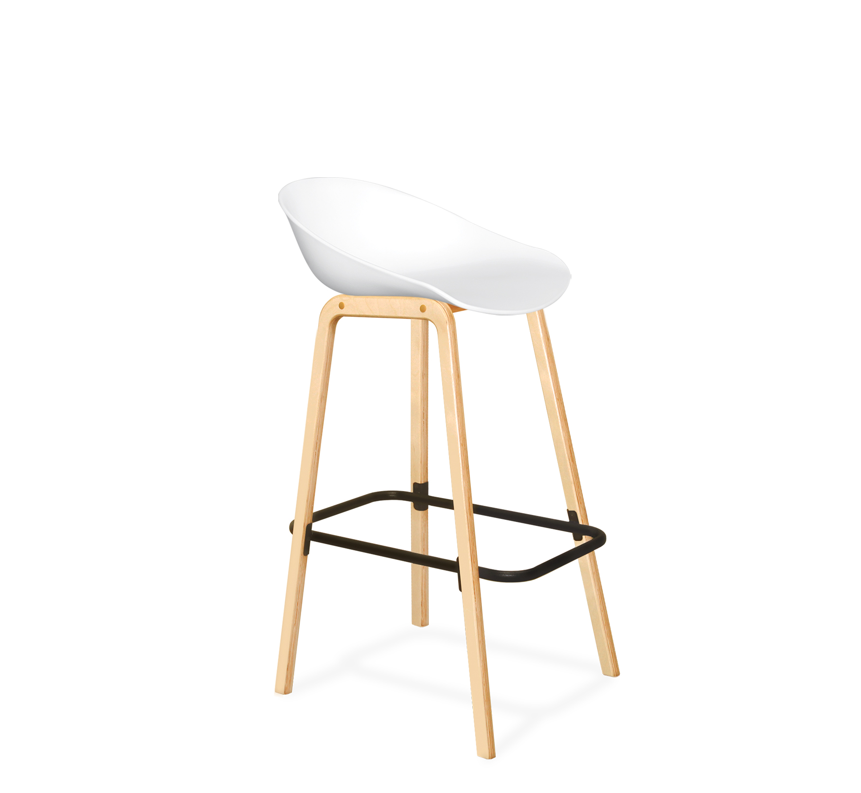 Стул барный SHT-ST19/S94 белый Santreyd 