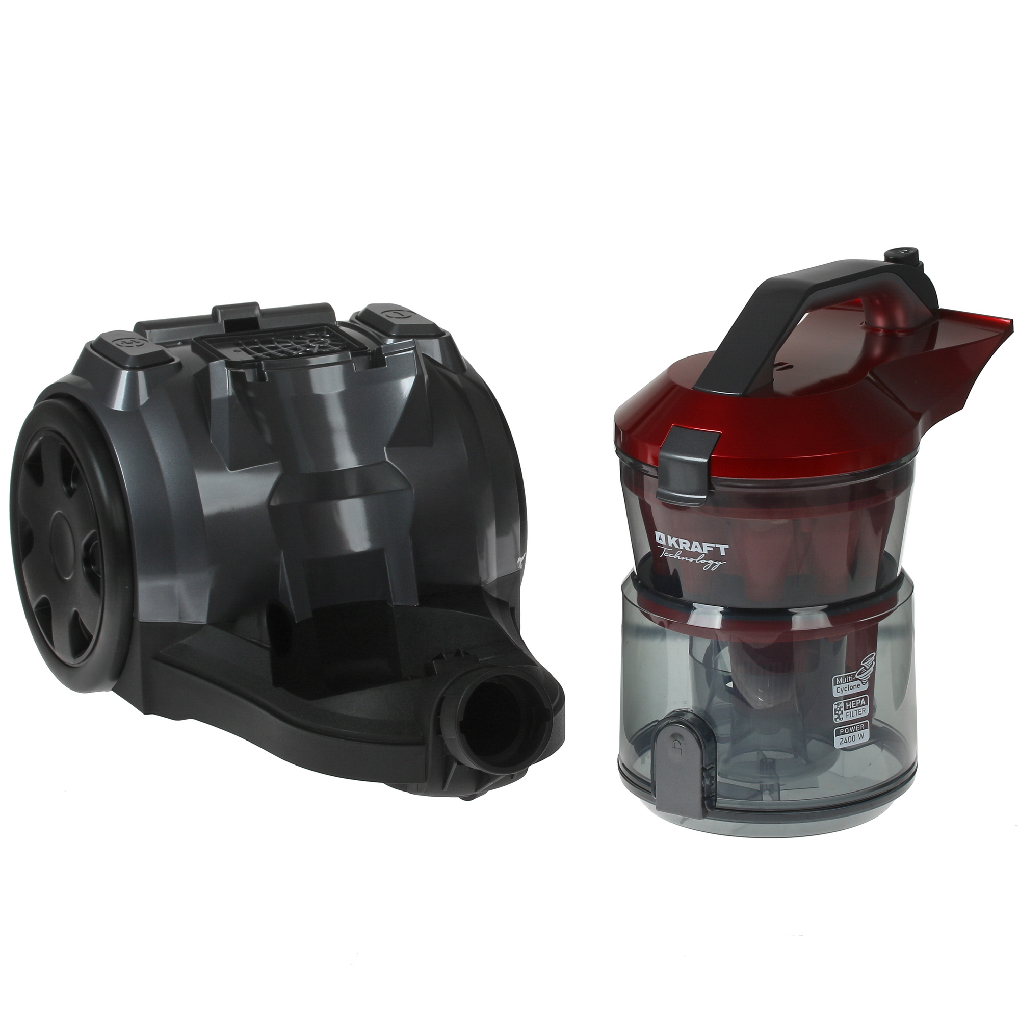 8146712 Пылесос Kraft TCH-KVC 245 красный STDN-0056209 - Вид №6