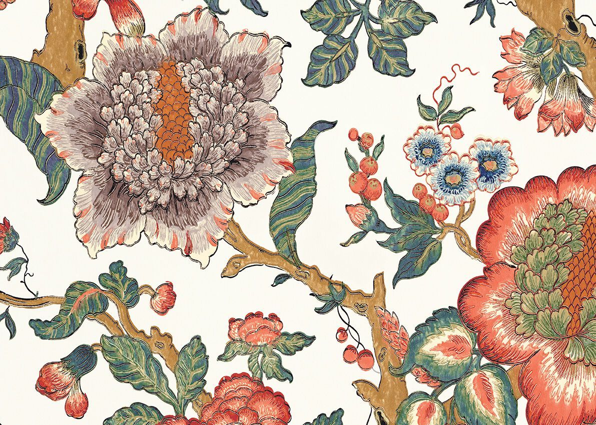 Обои с цветочными мотивами Jannelli&Volpi СП 505 GRANDE CORNICHE ARCH-00041713 - Вид №5