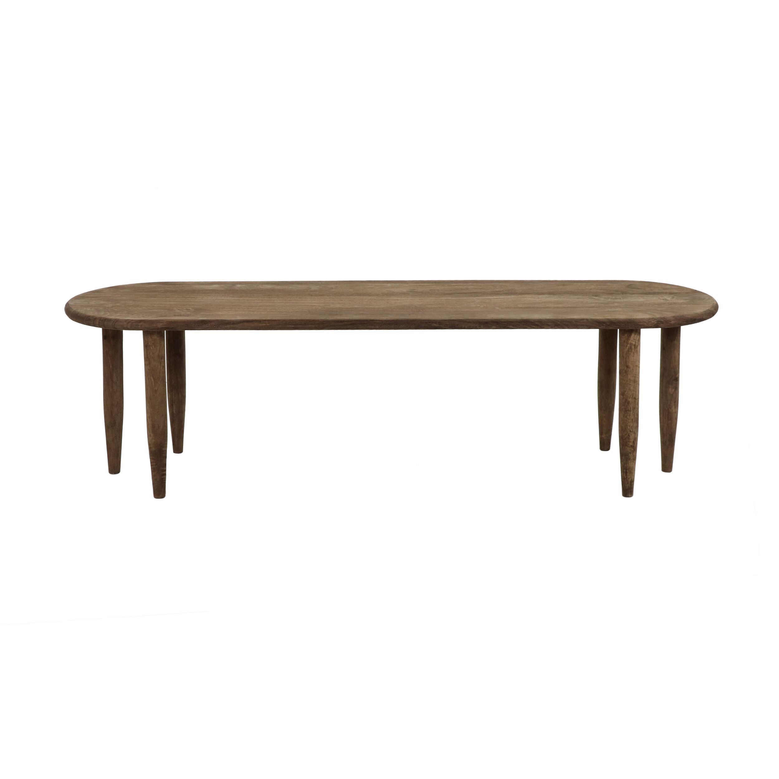 Низкий журнальный столик из манго POMAX PACO ARCH-00025602 - Вид №3