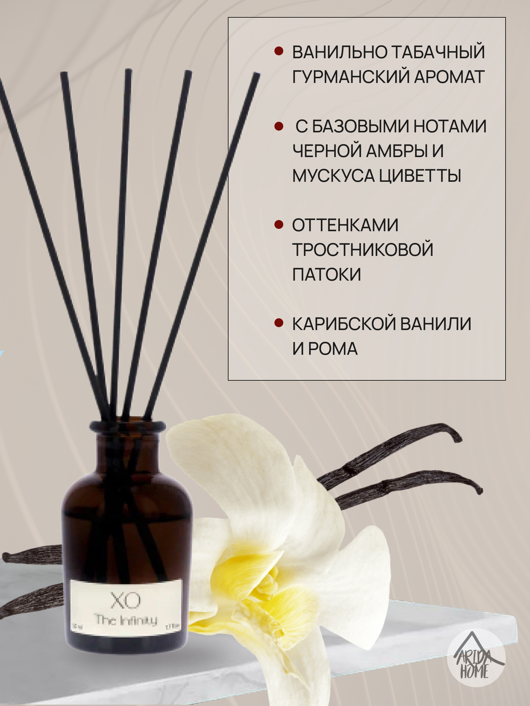 ARIDA HOME Диффузор The Infinity с парфюмерным ароматом 50 мл 86866029 STLM-0072202 - Вид №2