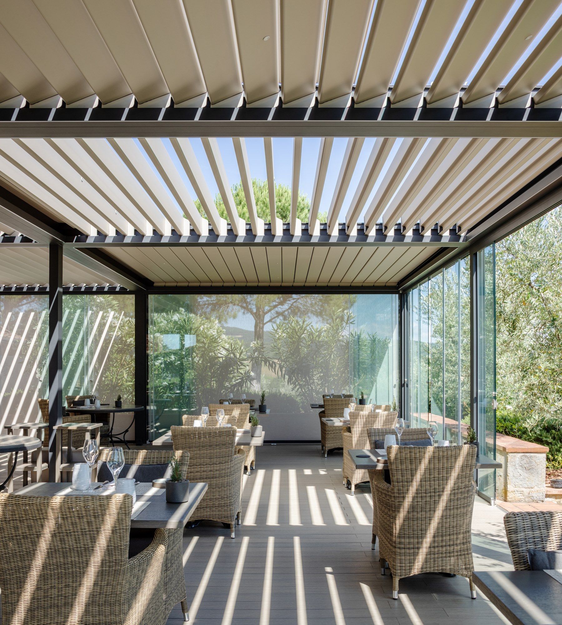 Беседка с поворотными планками Pratic Opera ARCH-00079728 - Вид №8