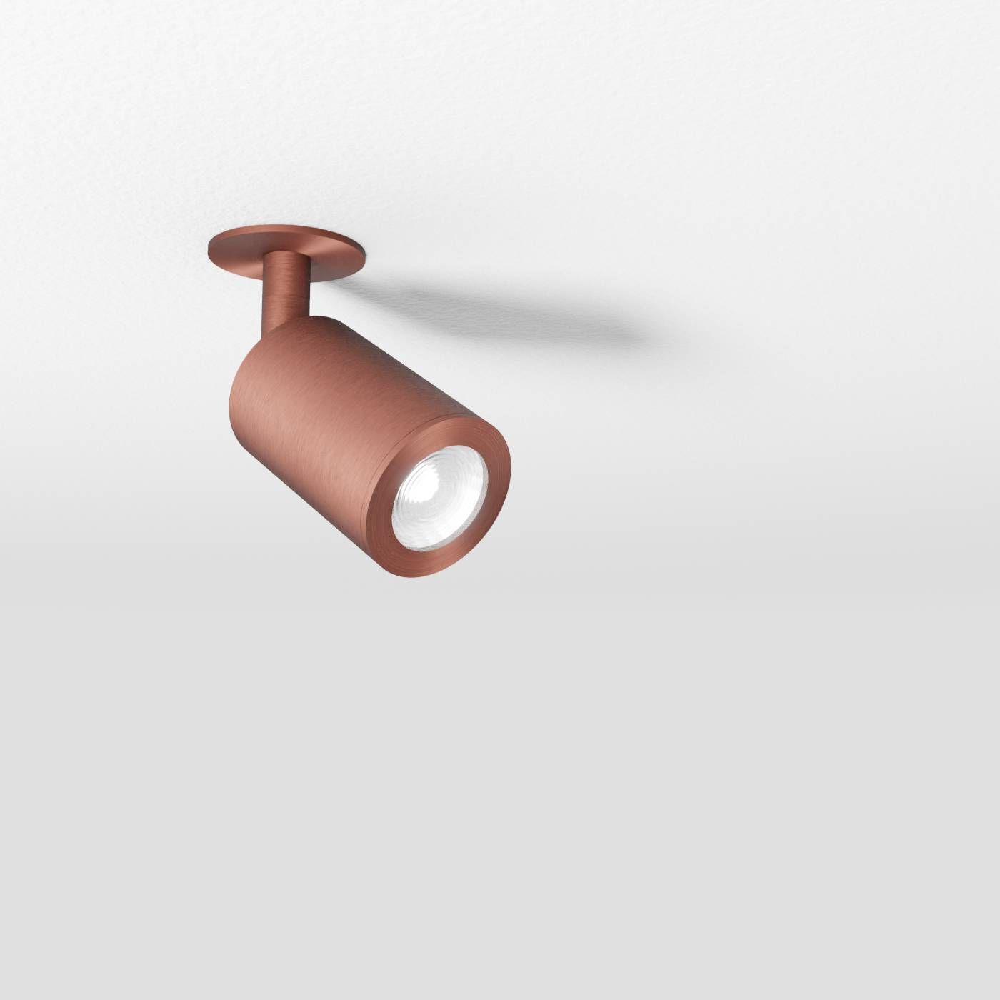 Круглый поворотный алюминиевый прожектор с утопленной розеткой Amarcords Tobe ARCH-00046325 - Вид №1