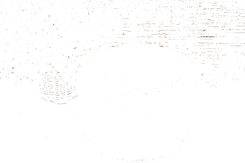 FISCHER MÖBEL Круглый пуф из ткани Pouf 2921 - Вид №2