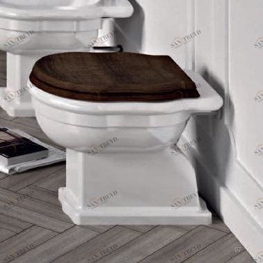 WINVASB Приставной унитаз напольный Белый Ceramica Cielo WINDSOR Италия