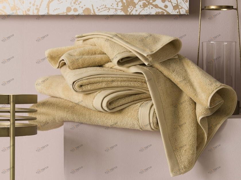 Alexandre Turpault Комплект махровых полотенец из хлопка Essentiel sun-id-1400059