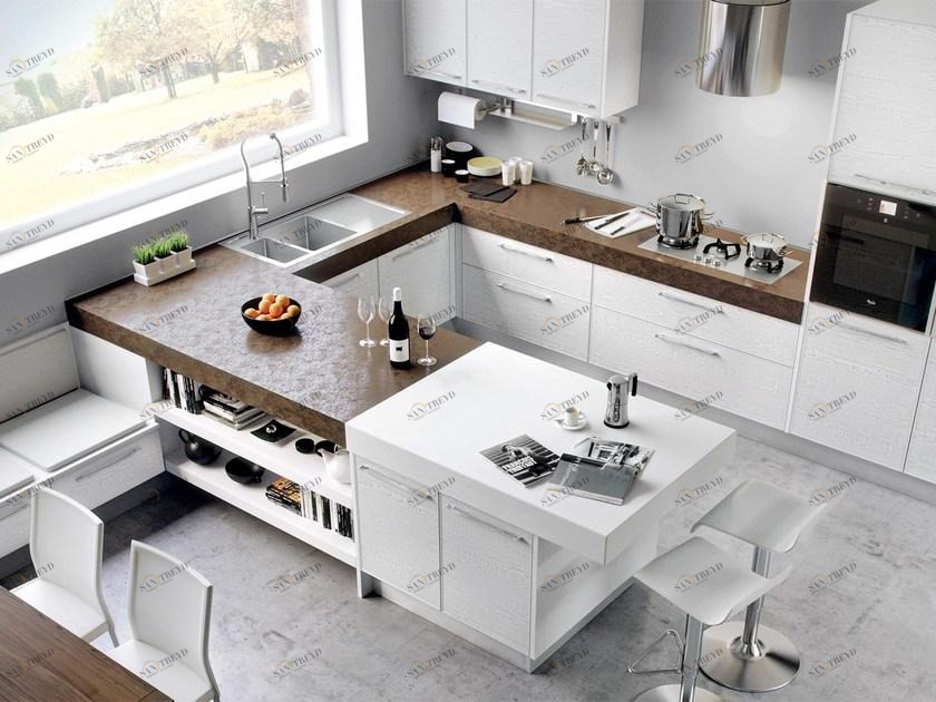 Cucine Lube Кухня из лакированной древесины Adele project sun-id-1356231