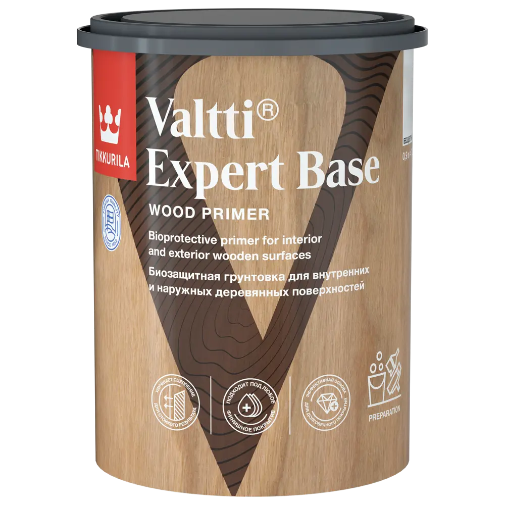 Грунт-антисептик Tikkurila Valtti Expert Base для защиты древесины 89350889 STLM-0853449